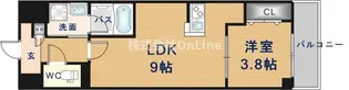 リアライズ小路駅前【1階】の間取り