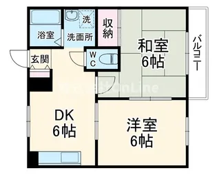 サマックスグランシャリオ【2階】の間取り
