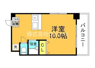 パールライフ杉【7階】の間取り