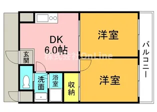 プレアール恩智【3階】の間取り