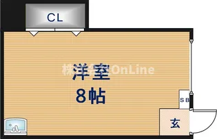 マルショービル【5階】の間取り