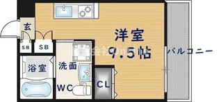 リビングライフ長瀬WEST【2階】の間取り
