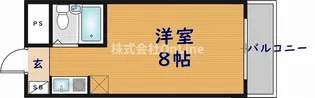 アミティ近大通り【2階】の間取り