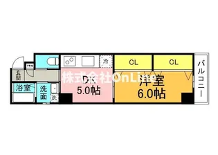 D.G.COURT【6階】の間取り