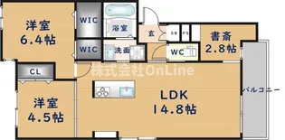 Maison Genjigaoka【2階】の間取り