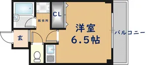 サウスイン大学前【4階】の間取り
