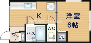 寿コーポ【1階】の間取り