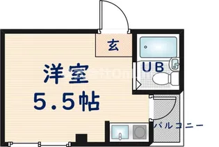 べルメゾンⅡ【2階】の間取り