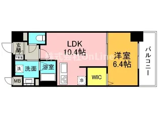 リアライズ小路駅前【1階】の間取り