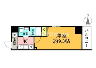 ヒルズ八尾本町【1階】の間取り