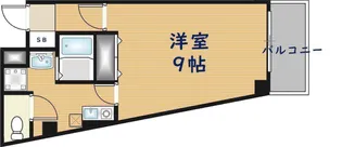 M’PLAZA布施弐番館【5階】の間取り
