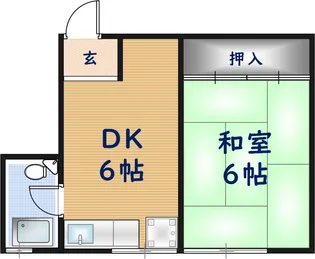 RIZEONE大蓮南【4階】の間取り