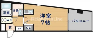 ラトゥールナガセ【2階】の間取り