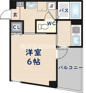 ラトゥールナガセ【4階】の間取り