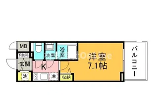 Cion Osaka East Gate【12階】の間取り
