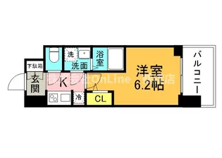 S-RESIDENCE城東SEVER【6階】の間取り