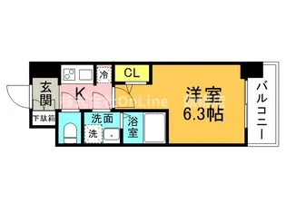 S-RESIDENCE城東SEVER【11階】の間取り
