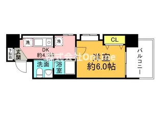 東小橋Ⅱ番館【11階】の間取り