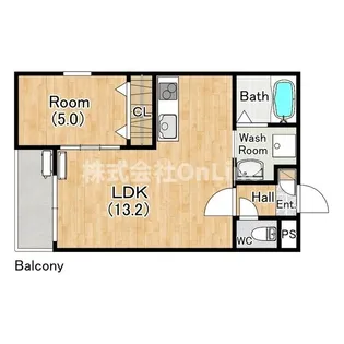 カーサセレーナ【1階】の間取り