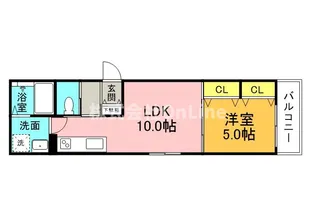 セレニティ衣摺【3階】の間取り