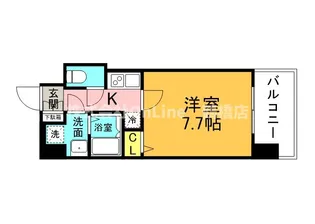 エスレジデンス緑橋駅前【5階】の間取り