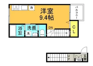 K&T【2階】の間取り