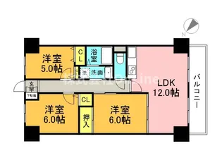 サンファースト京橋【2階】の間取り