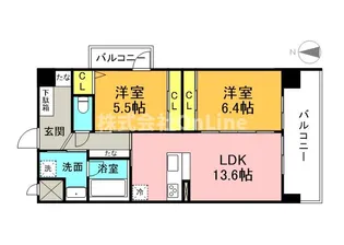 Arcoiris【5階】の間取り