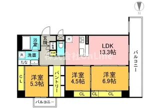 Arcoiris【2階】の間取り