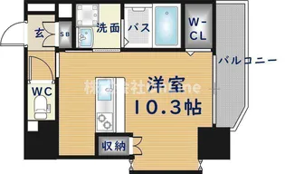 OAK弥栄夕陽ケ丘【10階】の間取り