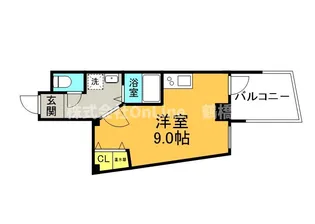 アウラ新深江【4階】の間取り