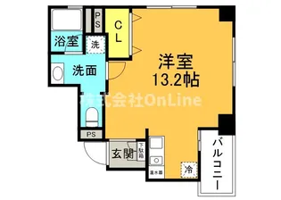 オルグ上町【7階】の間取り