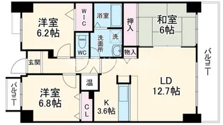 ガラーノ・パラシオ【1階】の間取り