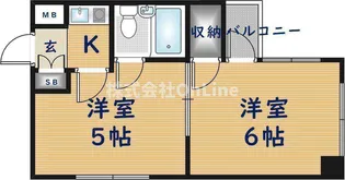 セゾンコトブキ【2階】の間取り