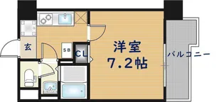 M’プラザ布施駅前参番館【7階】の間取り