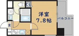 M’プラザ布施駅前参番館【6階】の間取り
