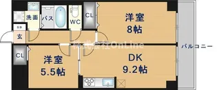 リアライズ今里南【2階】の間取り