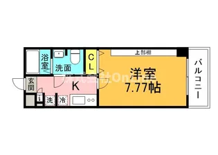 ウインズコート城東中央【5階】の間取り