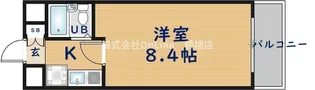 シティピア玉造【6階】の間取り