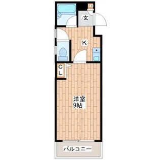 メゾン加美北【303号室】の間取り