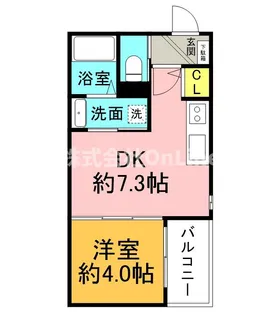 Veil Maison近大前【2階】の間取り