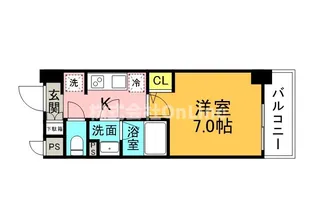 ソフィア阿倍野【2階】の間取り
