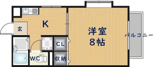 アイボリーマンション【2階】の間取り