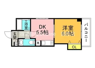 パークコート柴田【4階】の間取り