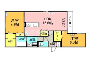 Raccolt阪南町【3階】の間取り