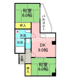 レジデンストーア【4階】の間取り
