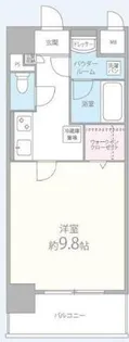 グランシャリオ(関目)【9階】の間取り