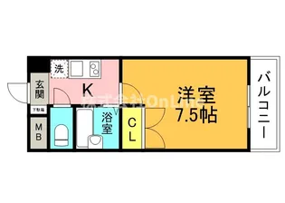 サンタバーバラ【4階】の間取り