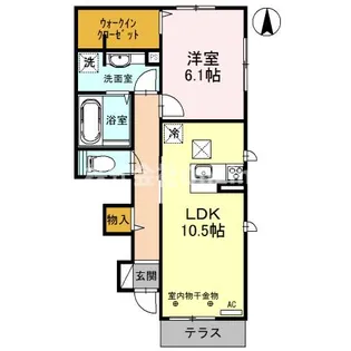 win win8【1階】の間取り