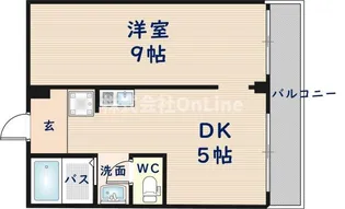 カーサコモダ【3階】の間取り